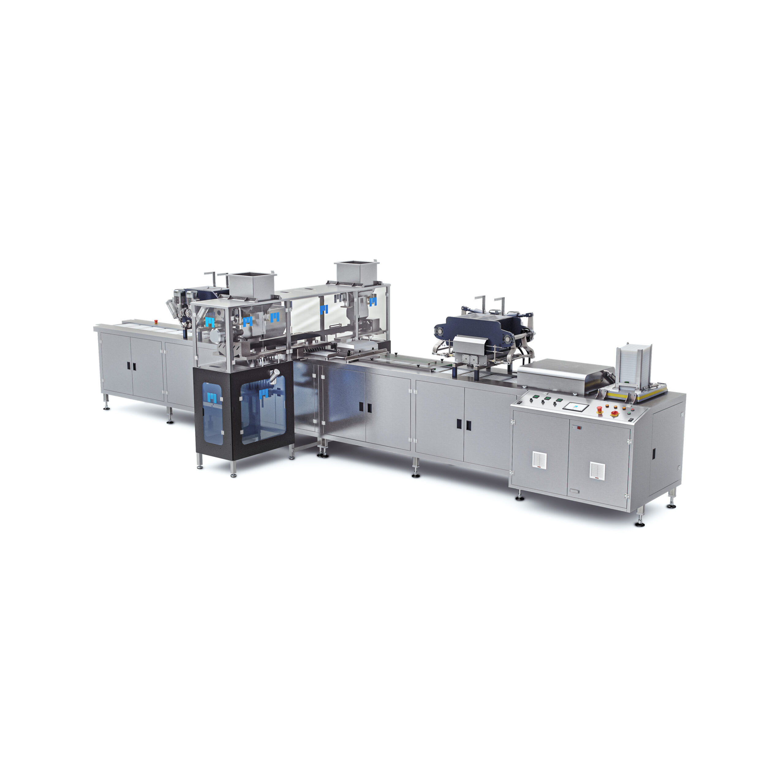 MKCD-F-450 Chocolate Semi-Automatic One-Shot Moulding Line