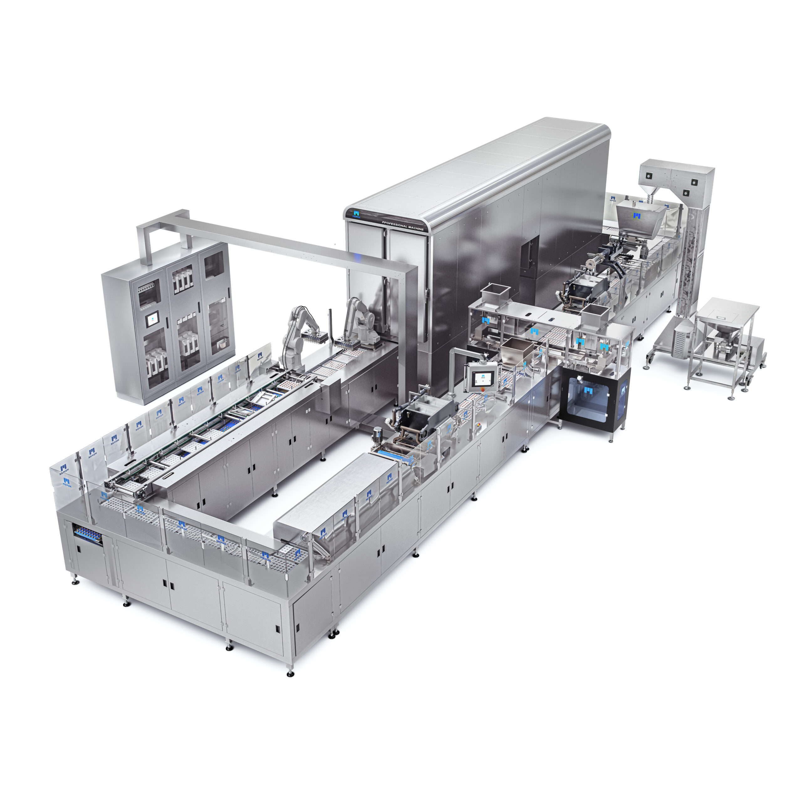 MKCD-O-450 Chocolate Automatic One-Shot Moulding Line